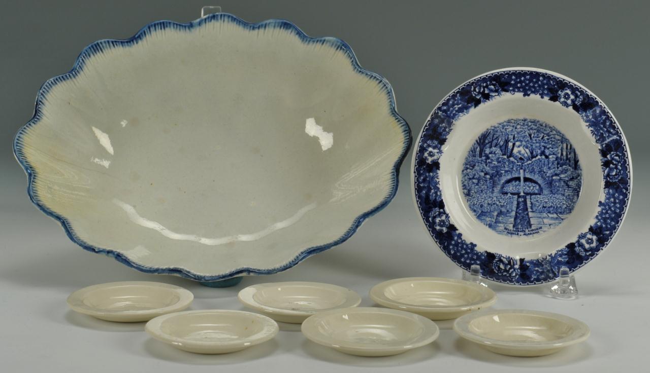 Lot 558: Large group of Decorative Trays and Ceramics