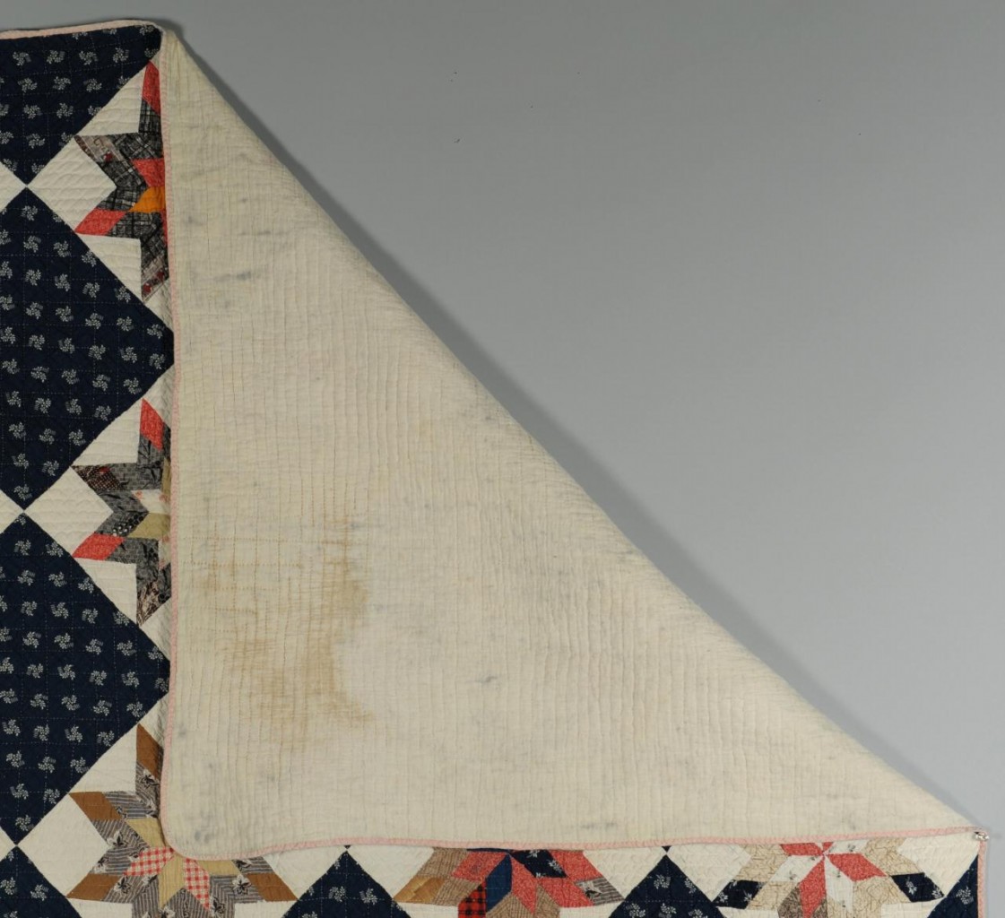 Lot 587: KY Quilt, 8-Pointed Star Pattern