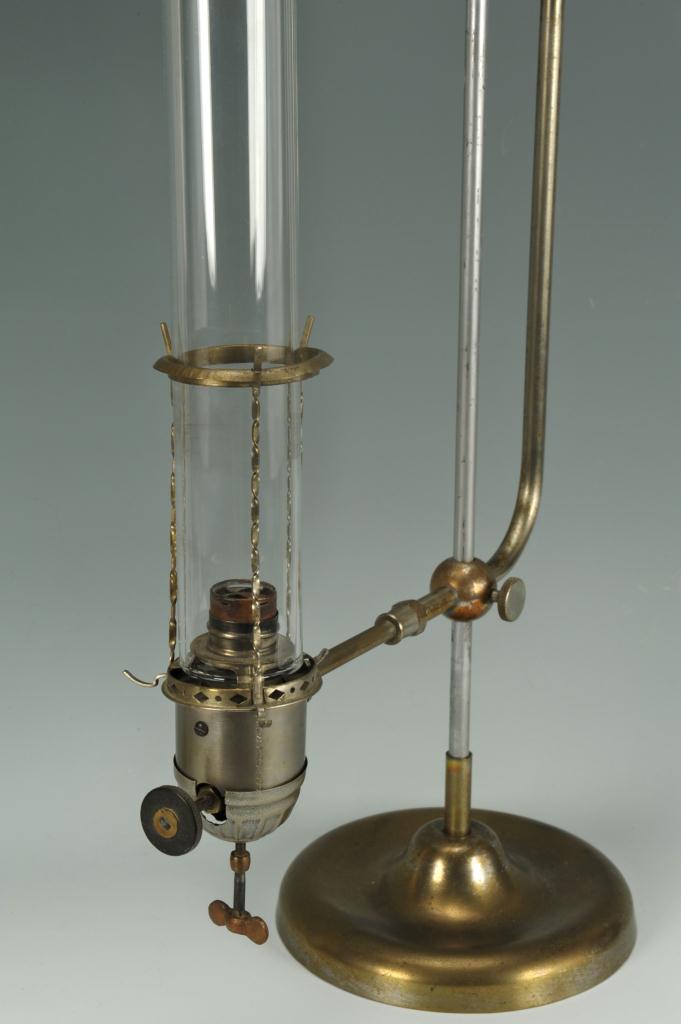Lot 591: Lot of 2 Gravity Fed Student Lamps