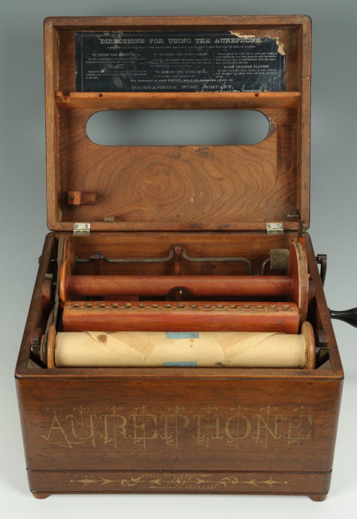 Lot 603: Aurephone Roller Organette