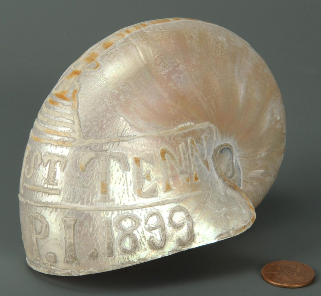 Lot 615: Spanish American War Shell, 1st Tennessee Co. C