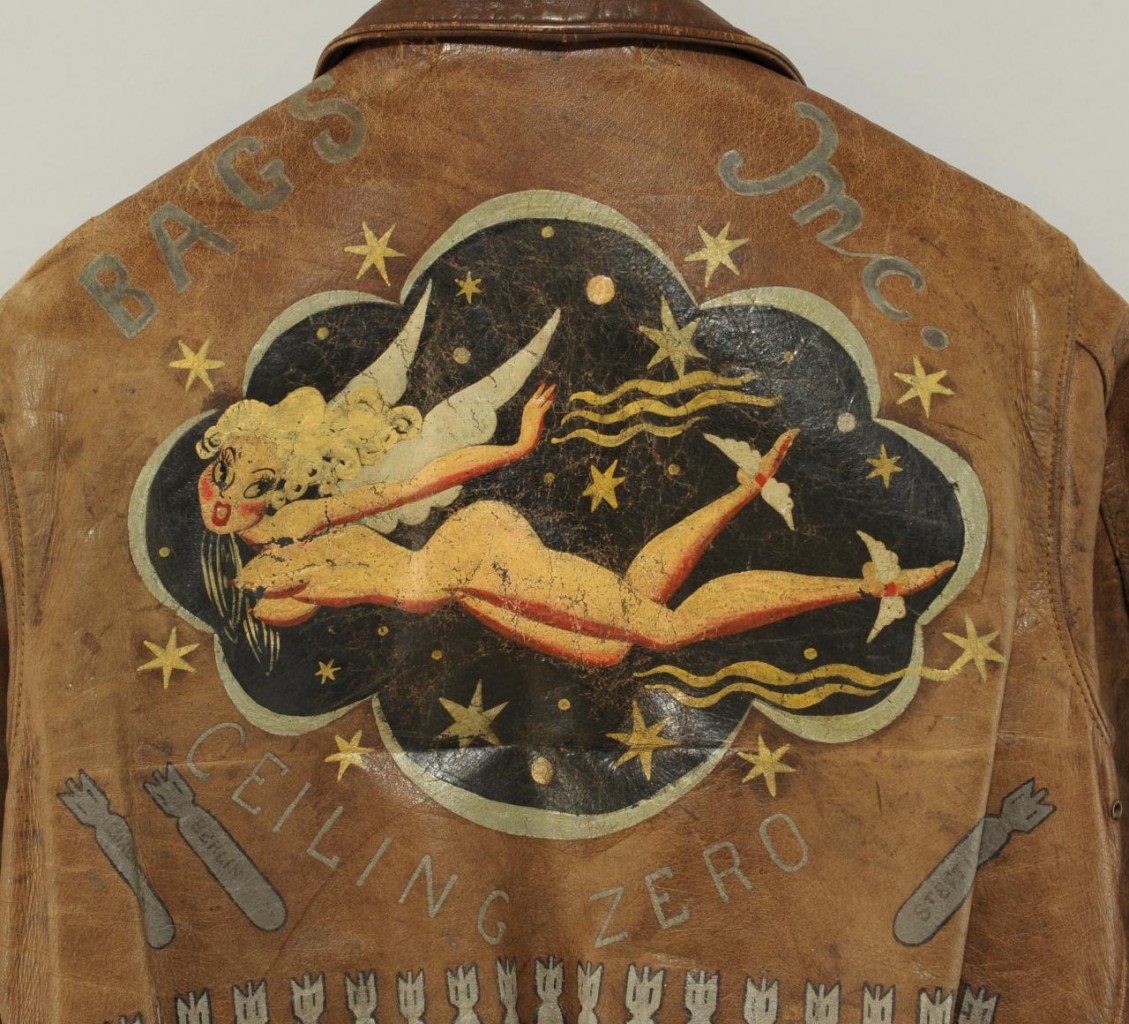 Lot 617: George A. Pierce WWII Bomber Jacket Archive