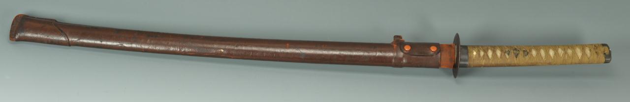 Lot 619: Early Japanese Samurai Sword or Tachi
