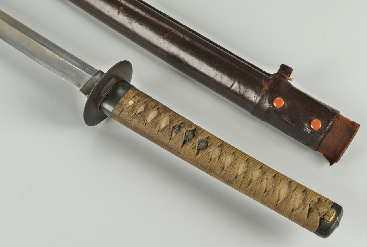 Lot 619: Early Japanese Samurai Sword or Tachi