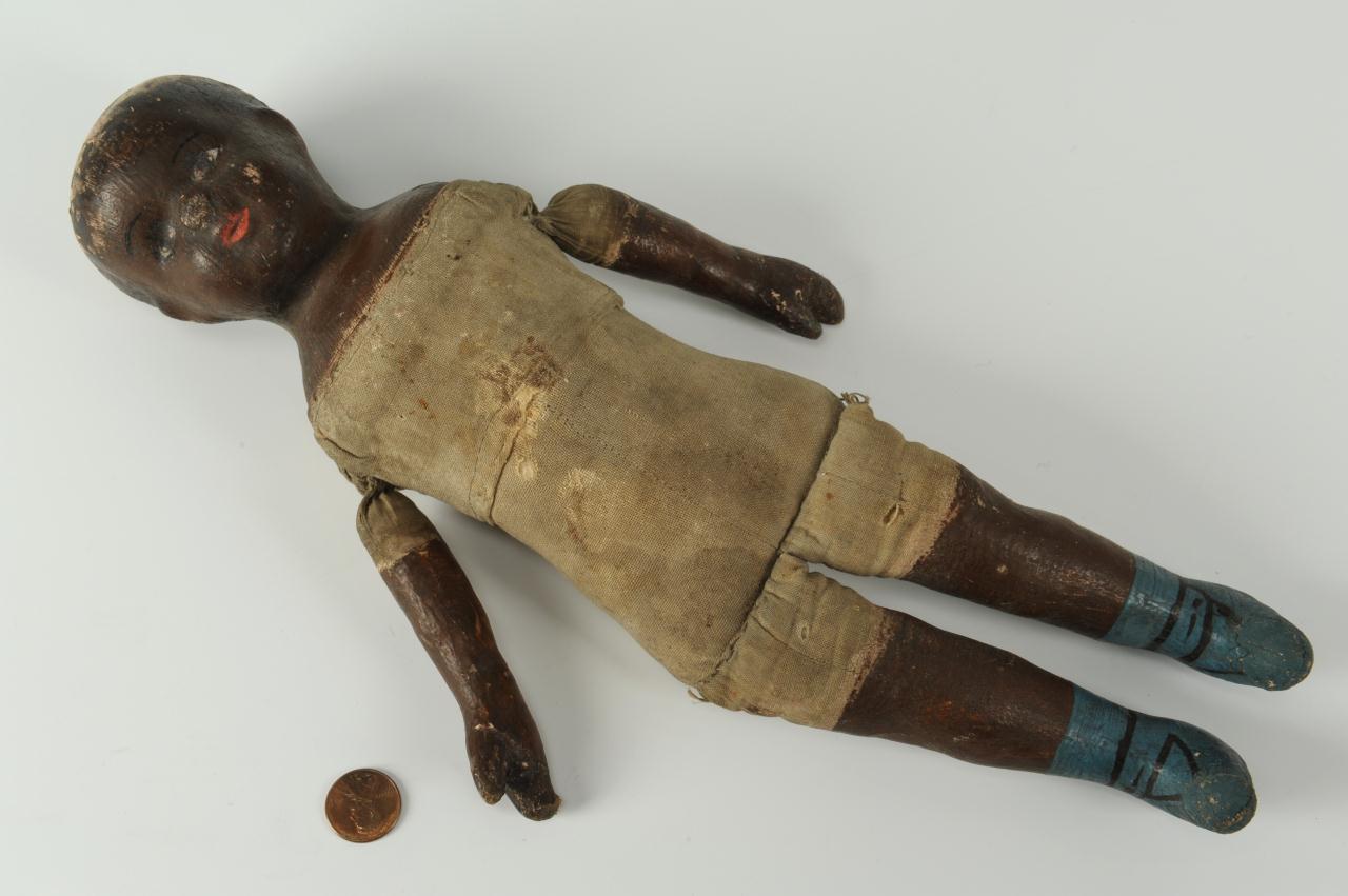 Lot 654: Early 1900s Alabama Indestructible Black Doll