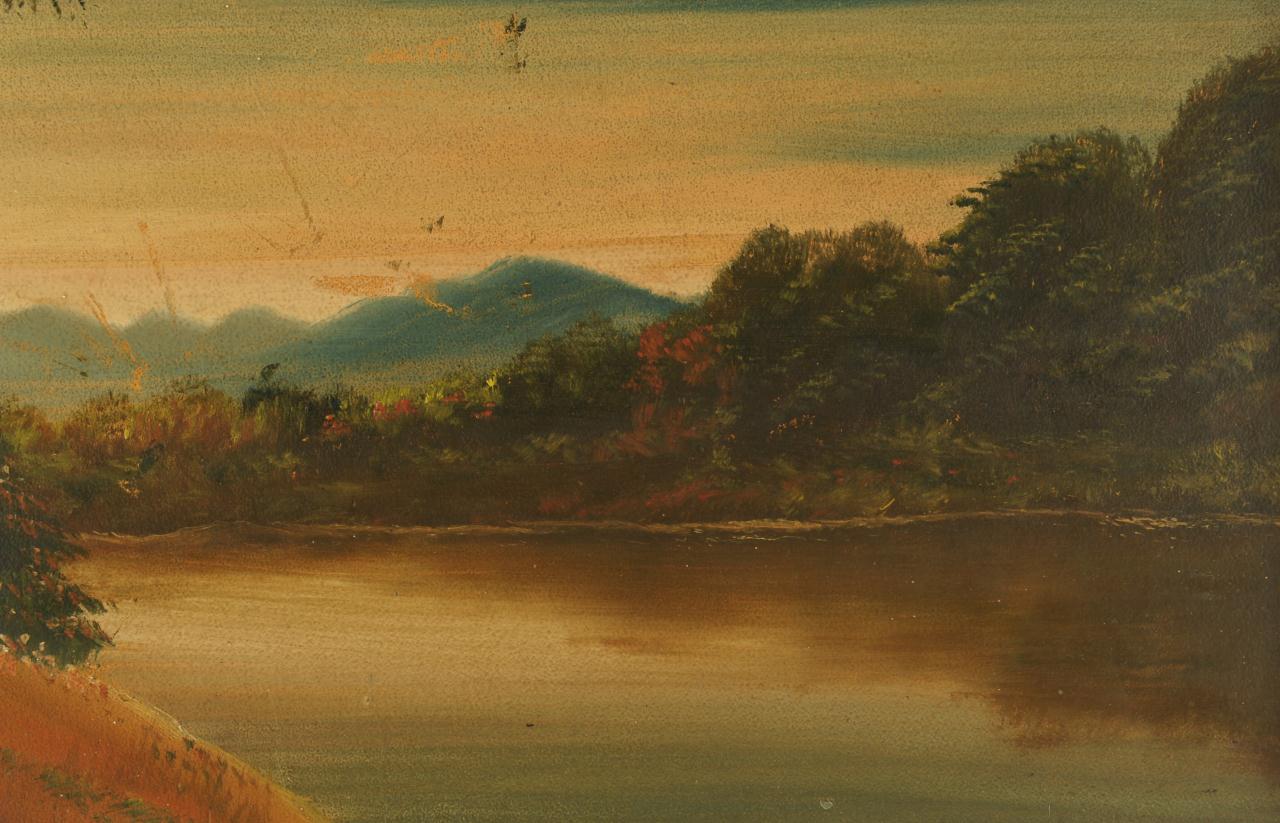 Lot 671: 3 Smoky Mountain landscapes by John Roberts