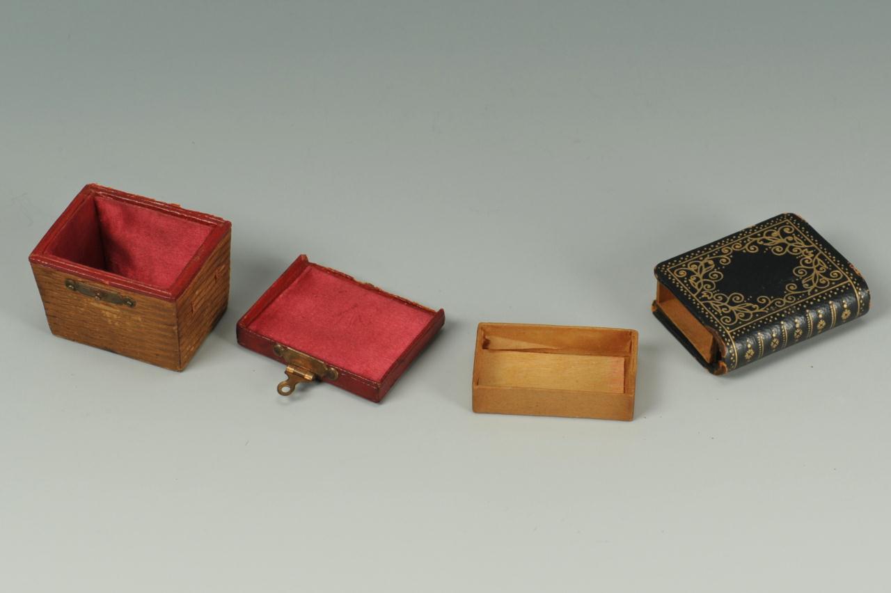 Lot 97: 5 antique miniature novelty items