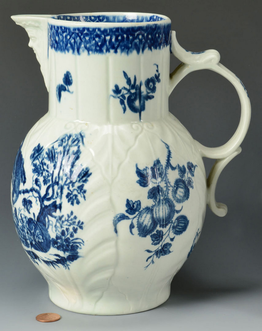 Lot 103: Disguised Mask Pitcher, Dr. Wall or Caughley