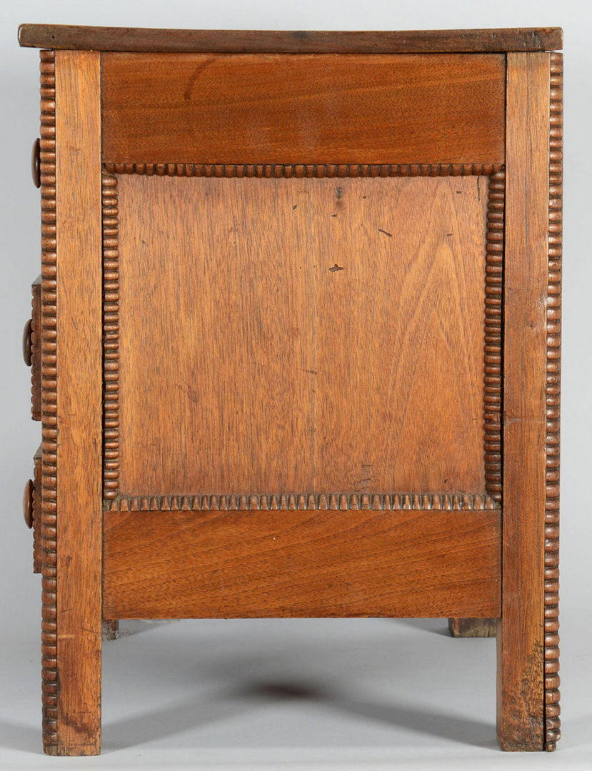 Lot 145: Southern Miniature chest of drawers, circa 1850