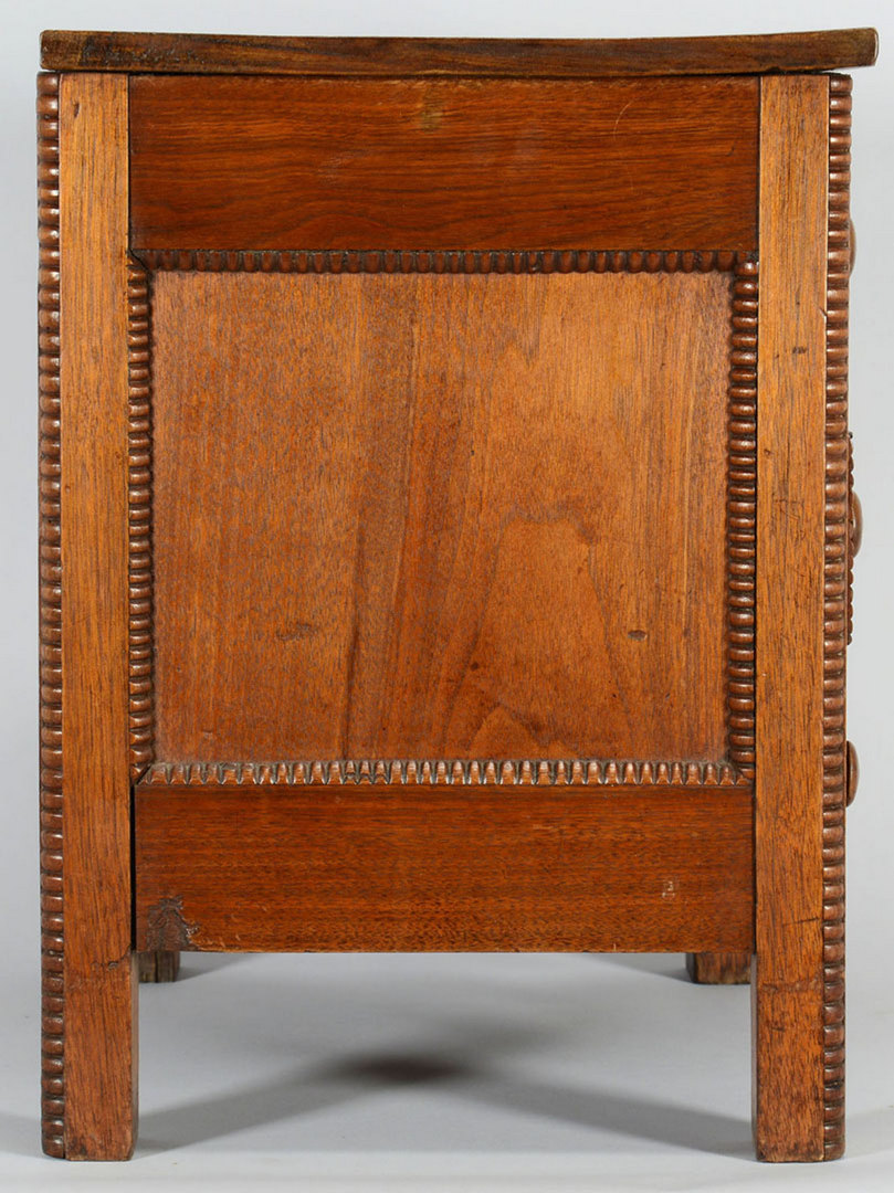 Lot 145: Southern Miniature chest of drawers, circa 1850