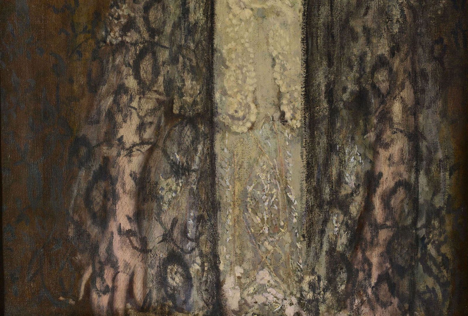 Lot 179: Philip Leslie Hale oil on canvas, La Donna