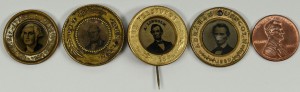 Lot 324: Lincoln and John Bell Campaign items