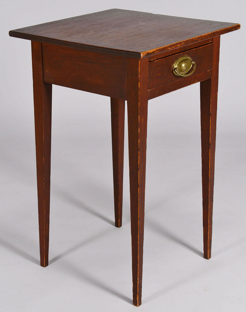 Lot 49: Federal One Drawer Stand, original surface