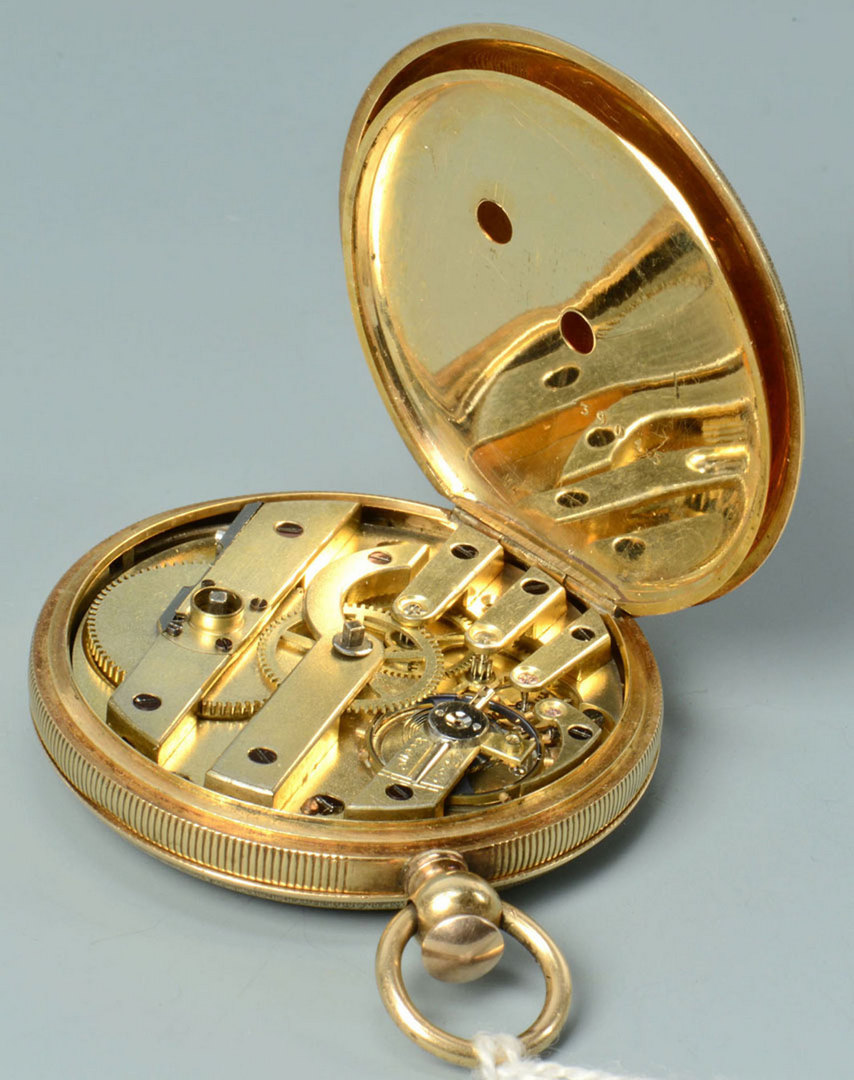 Lot 59: Two ladies 14k pocket watches incl Locle
