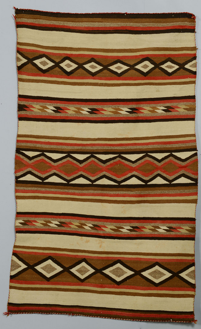 Lot 634: Wide Ruins or Chinle Navajo rug
