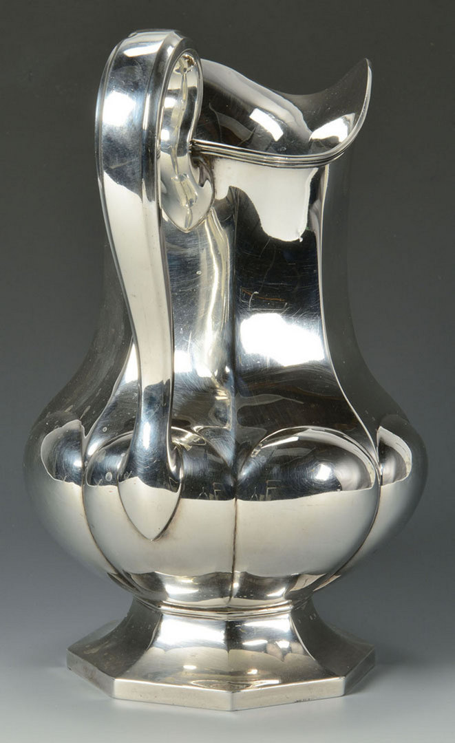 Lot 66: Reed & Barton sterling water pitcher