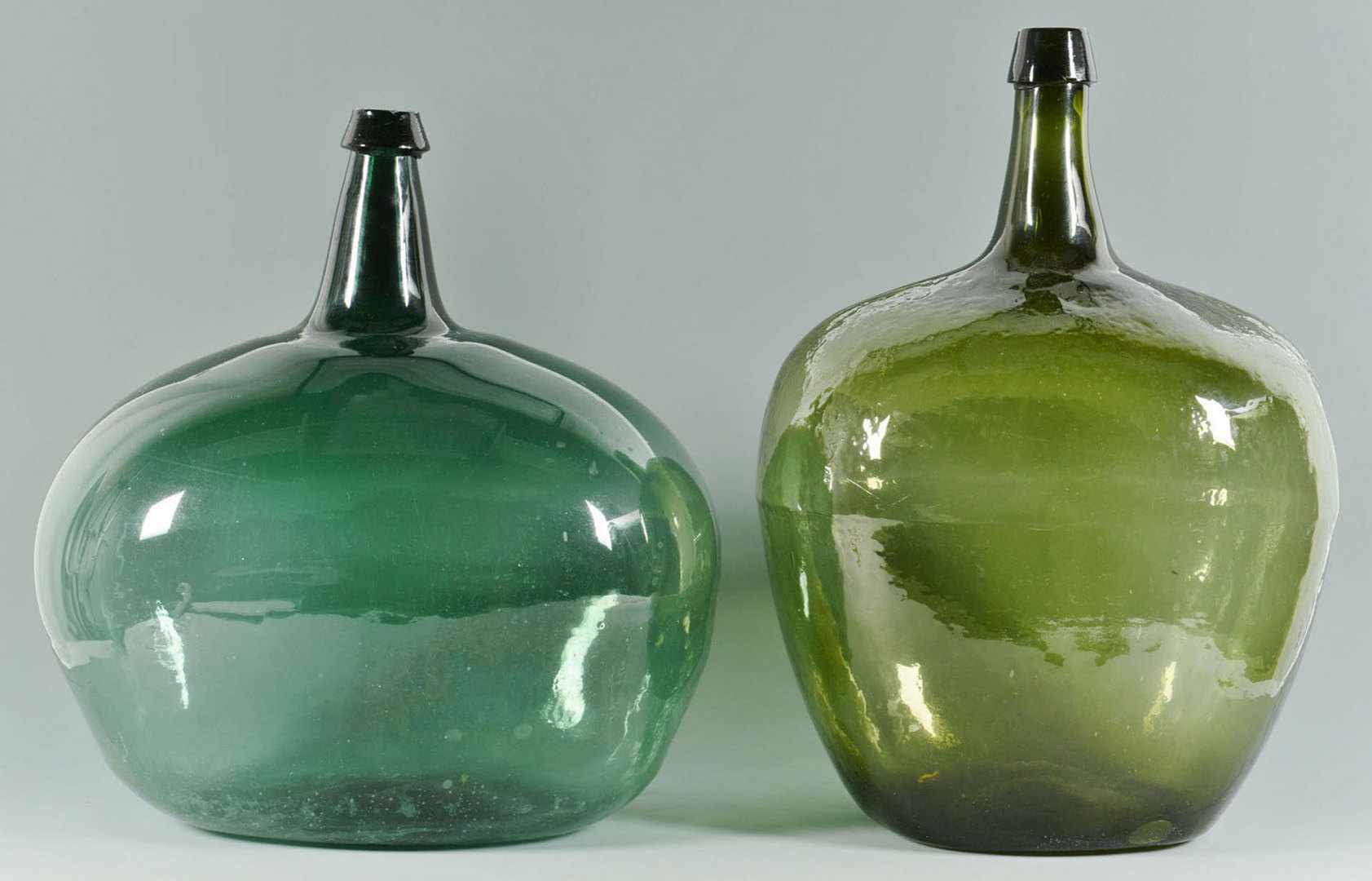 Lot 682: Grouping of Early Blown Glass Bottles