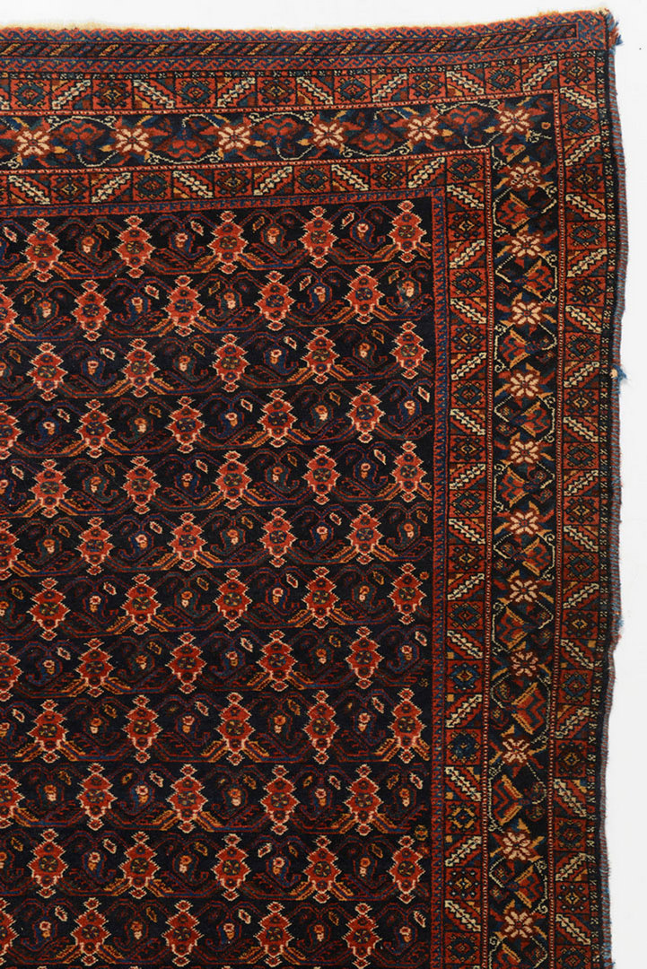 Lot 701: Semi-Antique Afshar Rug, 6'6" x 5'1"