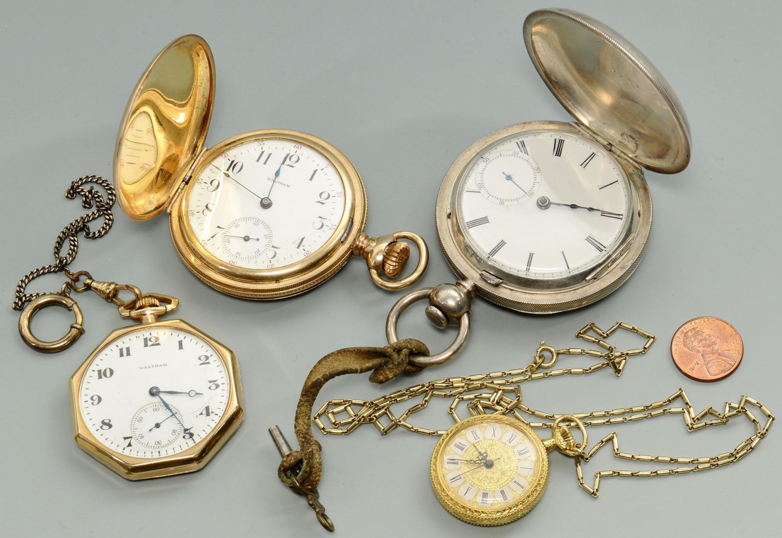 Lot 712: Group of 4 pocket watches