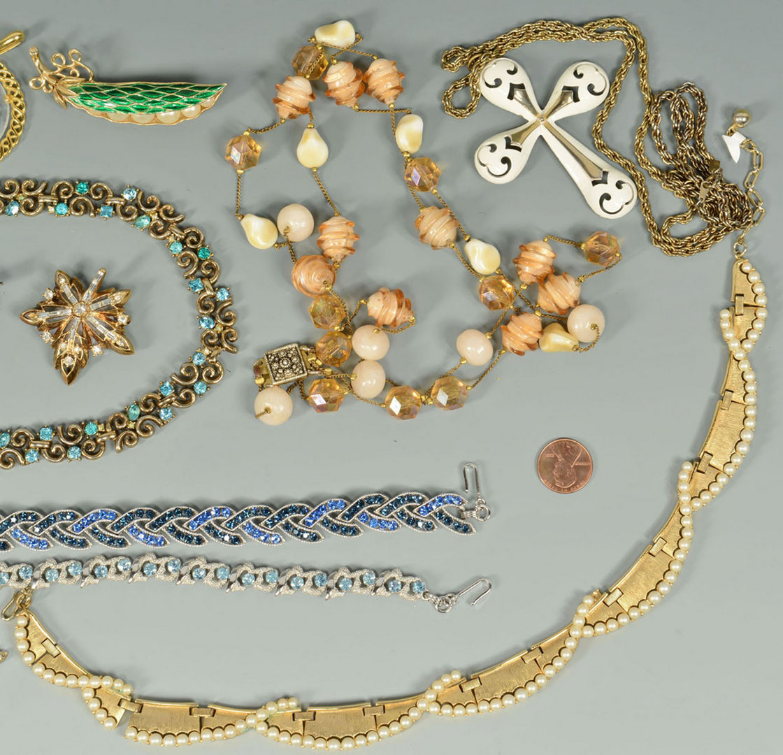 Lot 717: Group of Designer Costume Jewelry by Trifari