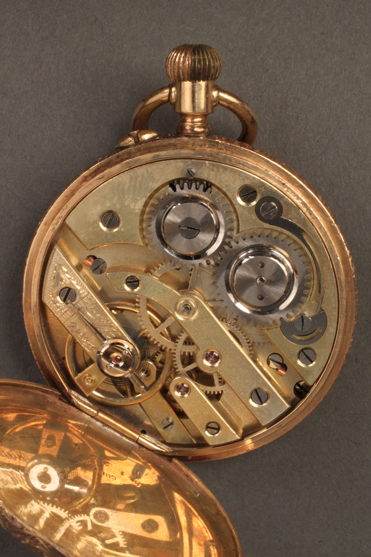 Lot 110: 14K Gold Cuivre Pocket Watch1300 x 1950