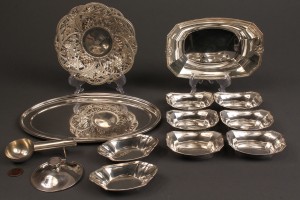 Lot 229: Assorted Sterling Holloware, 12 pcs.