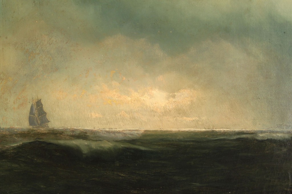 Lot 328: Marine Painting, manner of Winslow Homer