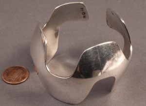Lot 370: Georg Jensen silver bracelet