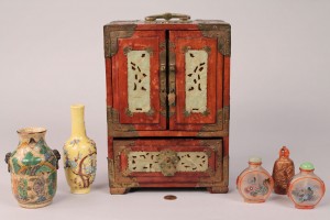 Lot 436: Assorted Asian Decorative Items, 6 pcs