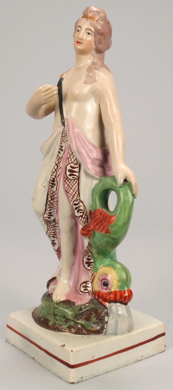 Lot 103: 2 Staffordshire pearlware figures, Wood type