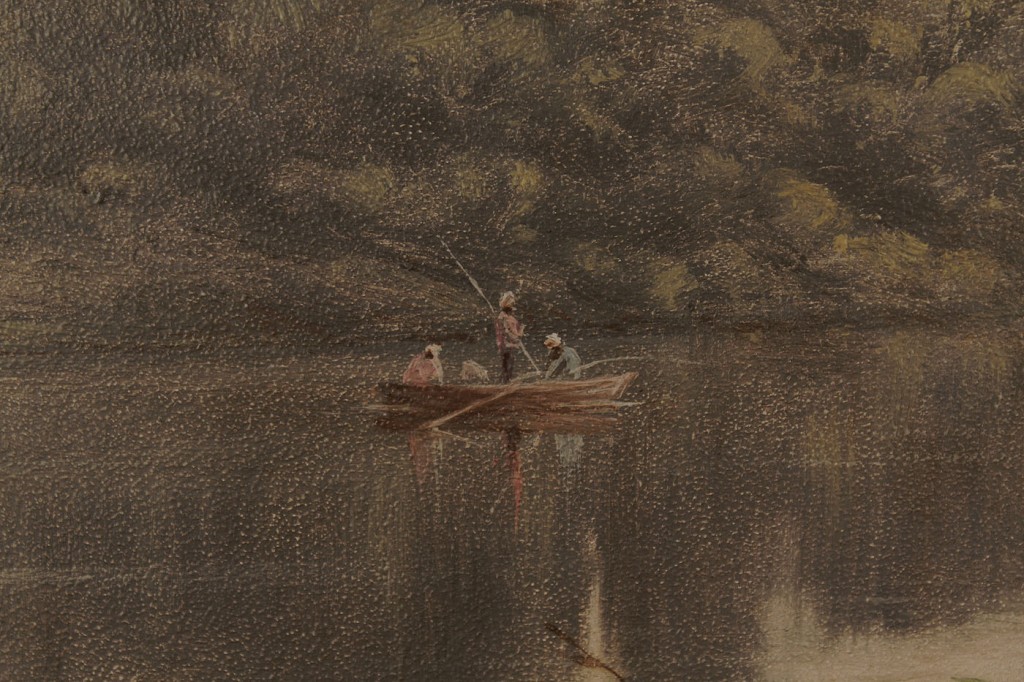 Lot 177: Thomas Campbell Tennessee River Scene