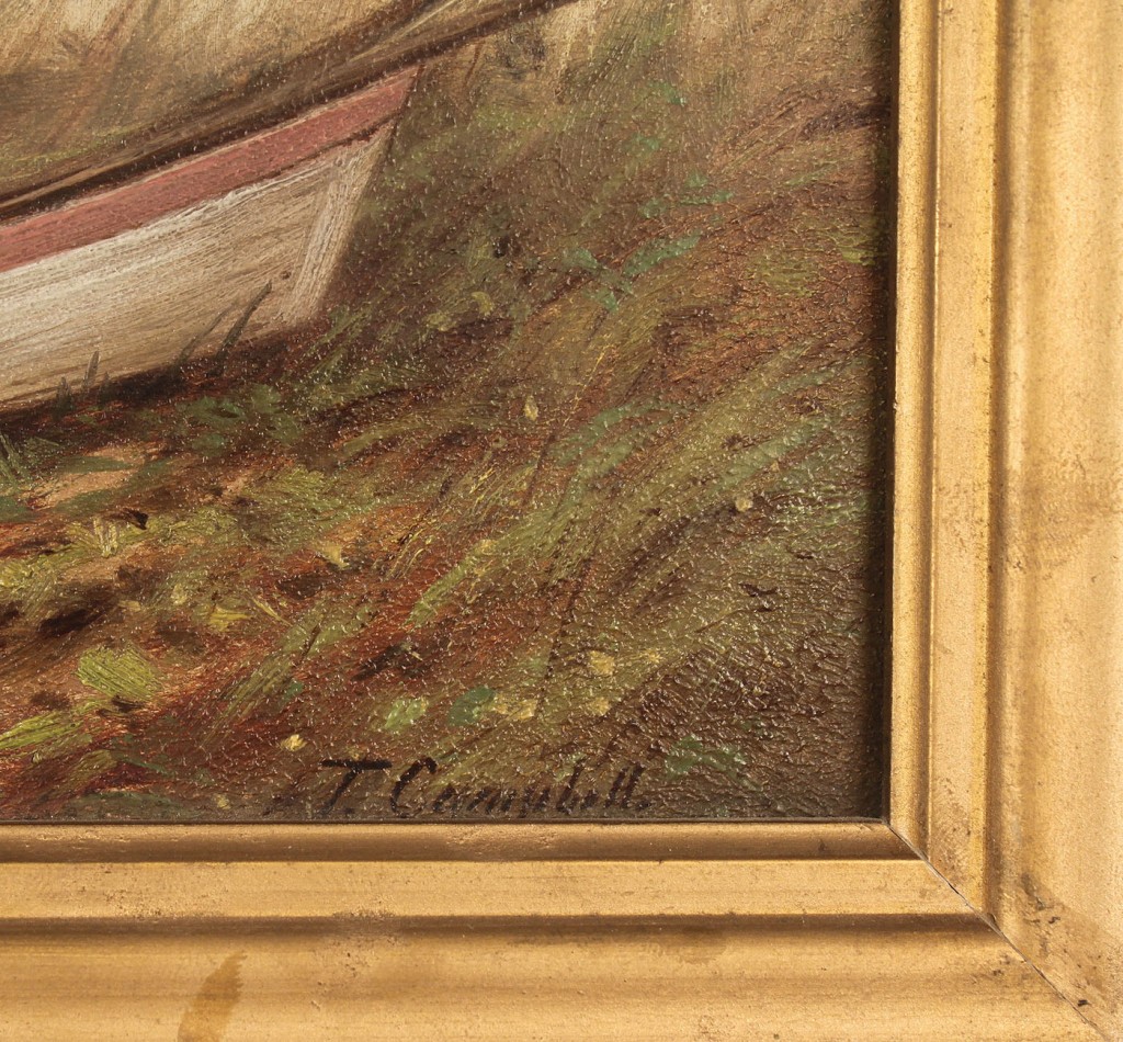Lot 177: Thomas Campbell Tennessee River Scene