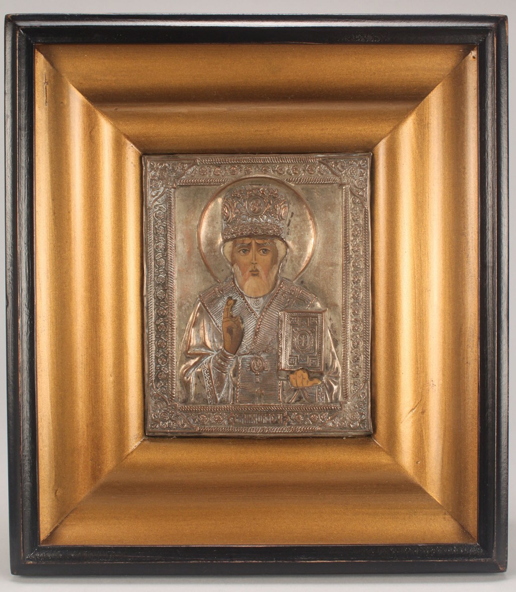 Lot 207: Framed Russian Icon