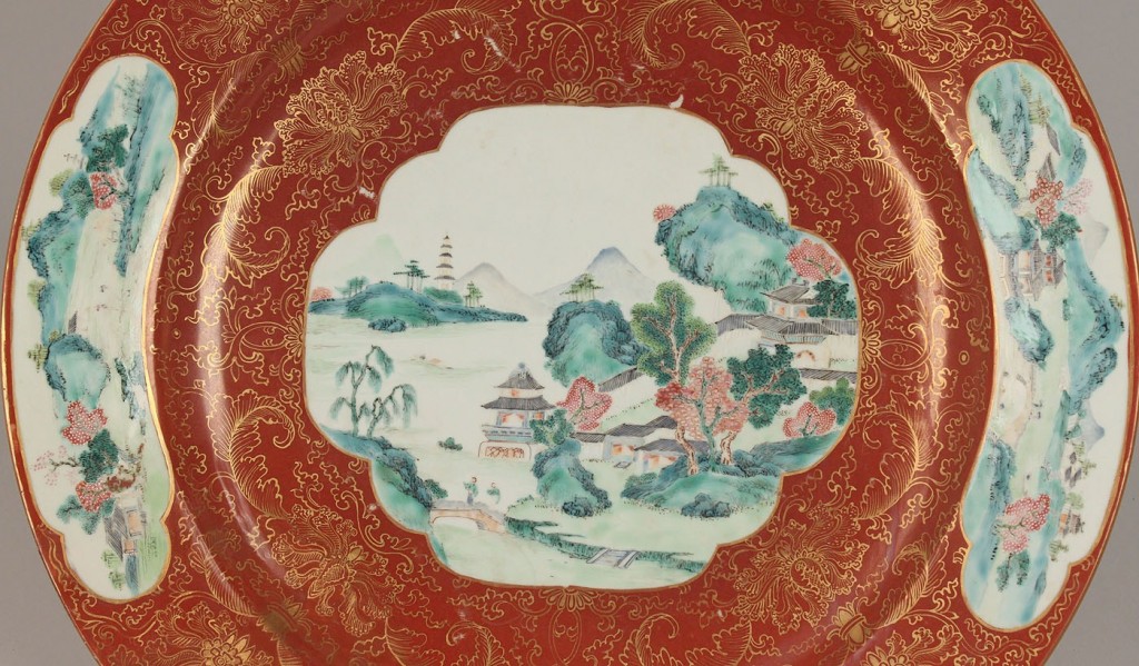Lot 269: Chinese Imari Porcelain Charger