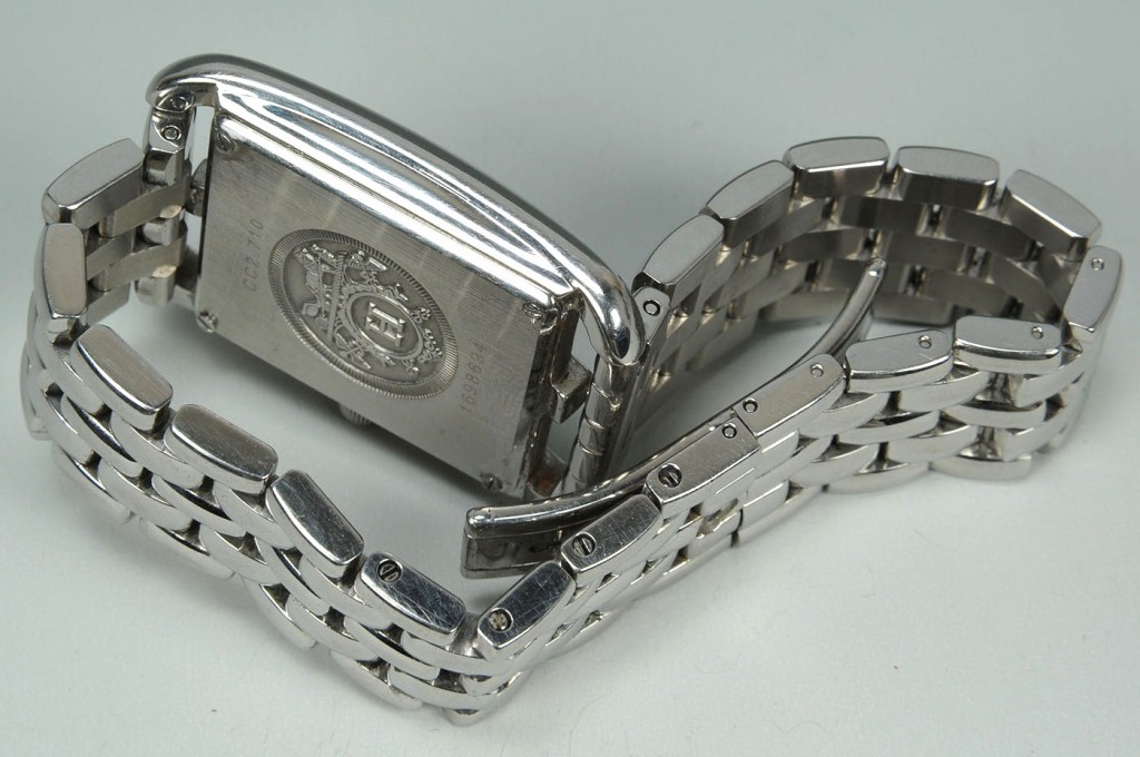 Lot 391: Hermes Stainless Steel Cape Cod Watch