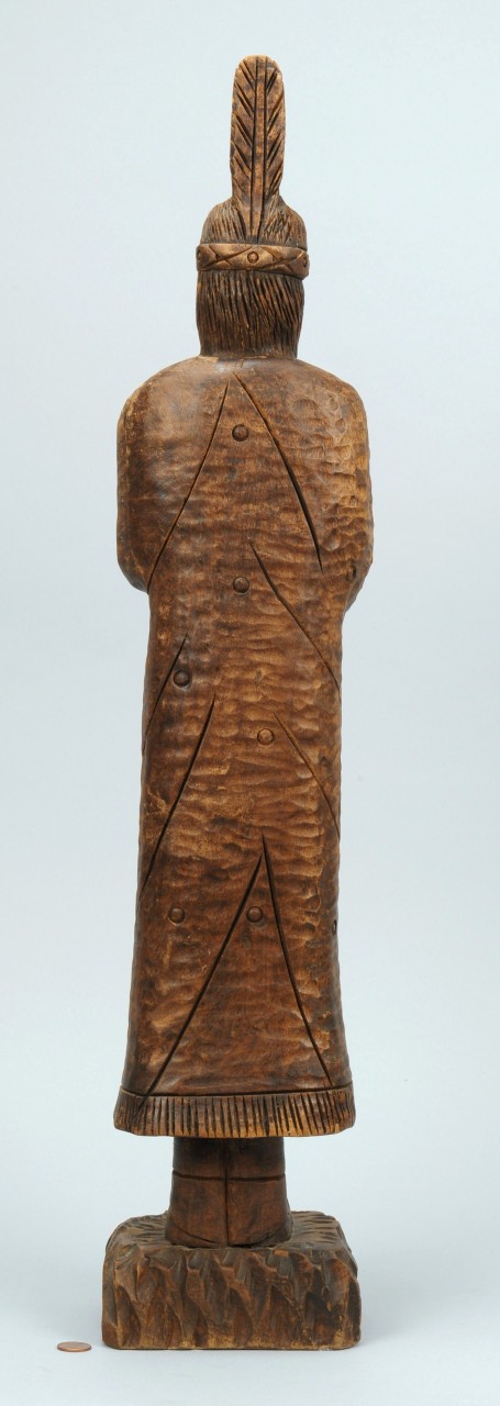 Lot 441: Indian carving by Clarence Stringfield