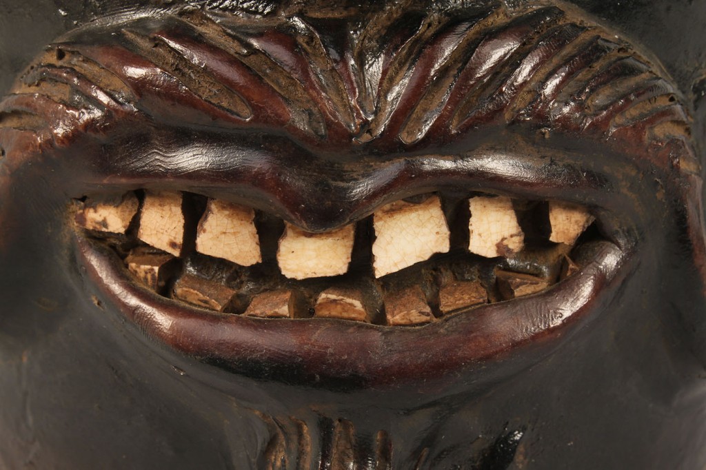 Lot 452: Southern Folk Pottery Devil Face Jug
