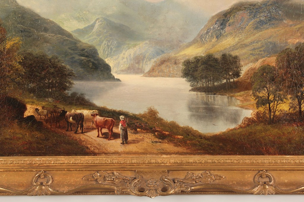 Lot 518: Edwin Edwards, British, Scottish landscape, 19th c