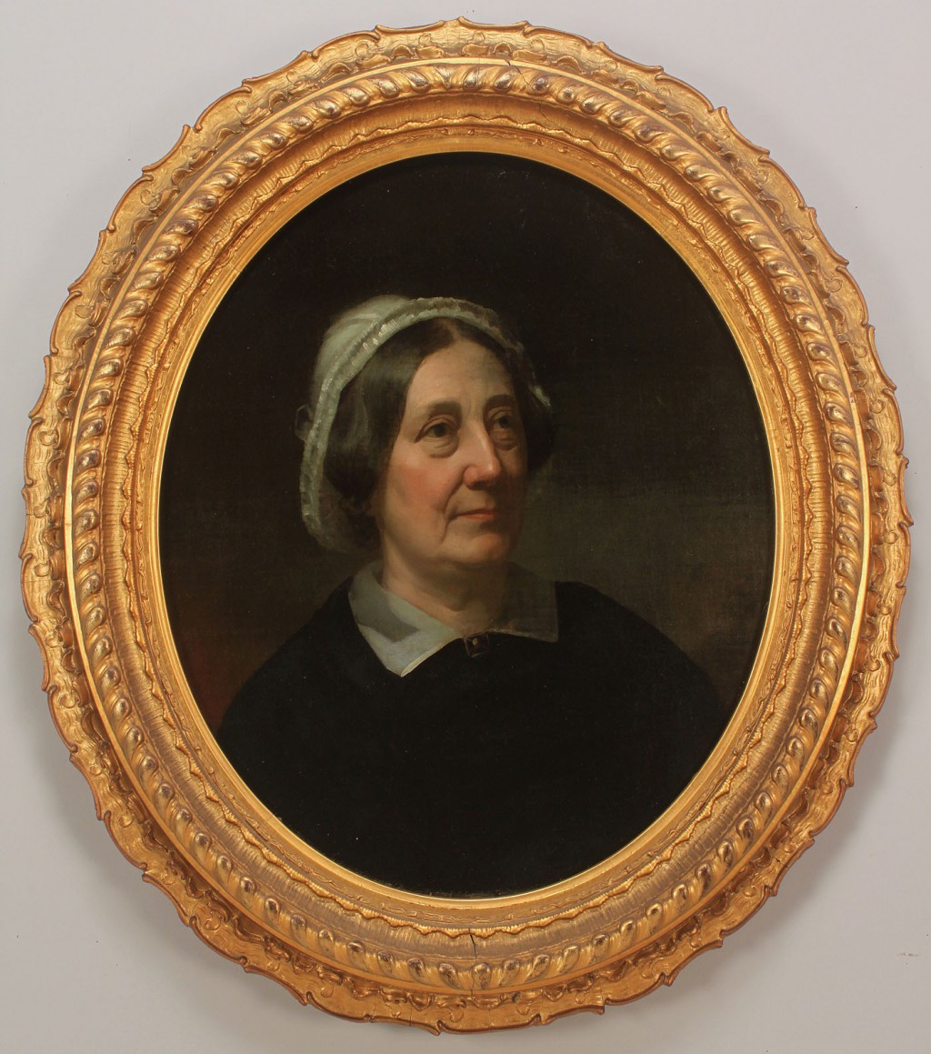 Lot 623: American School, Portrait of wife of Major Van Dev