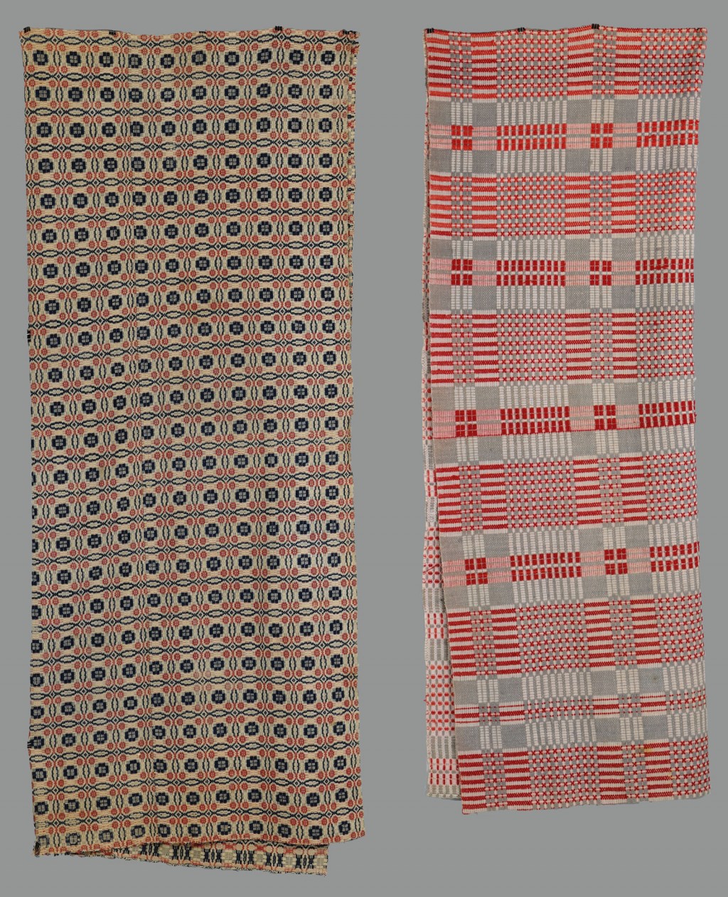 Lot 645: 2 Southern Woven Coverlets