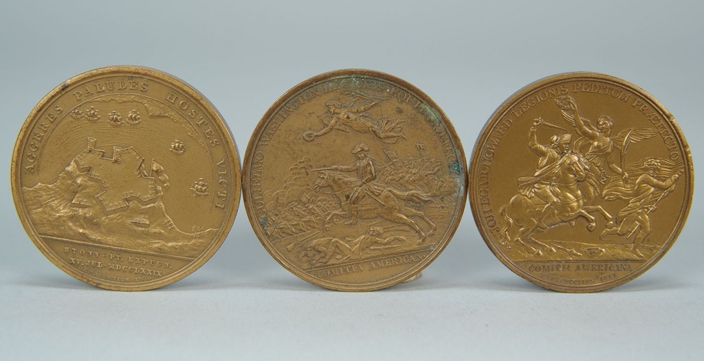 Lot 674: Collection of 7 assorted bronze medals