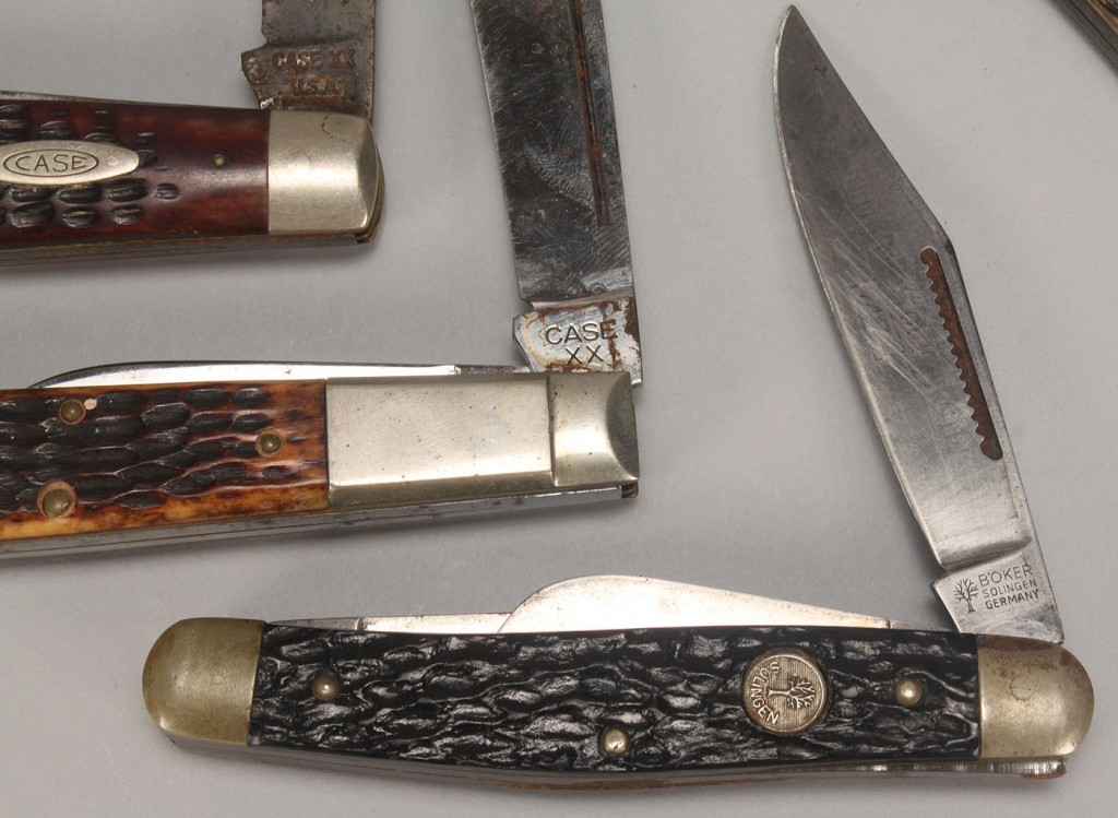 Lot 678: American Revolver & Collection of Knives