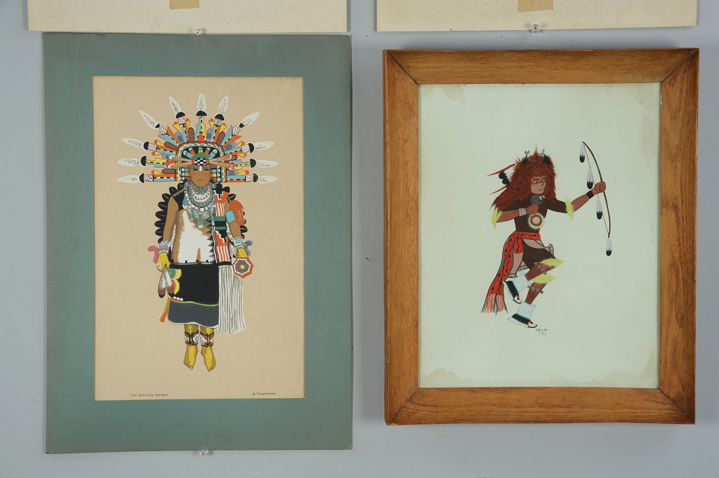 Lot 685: 6 Native American Art Items