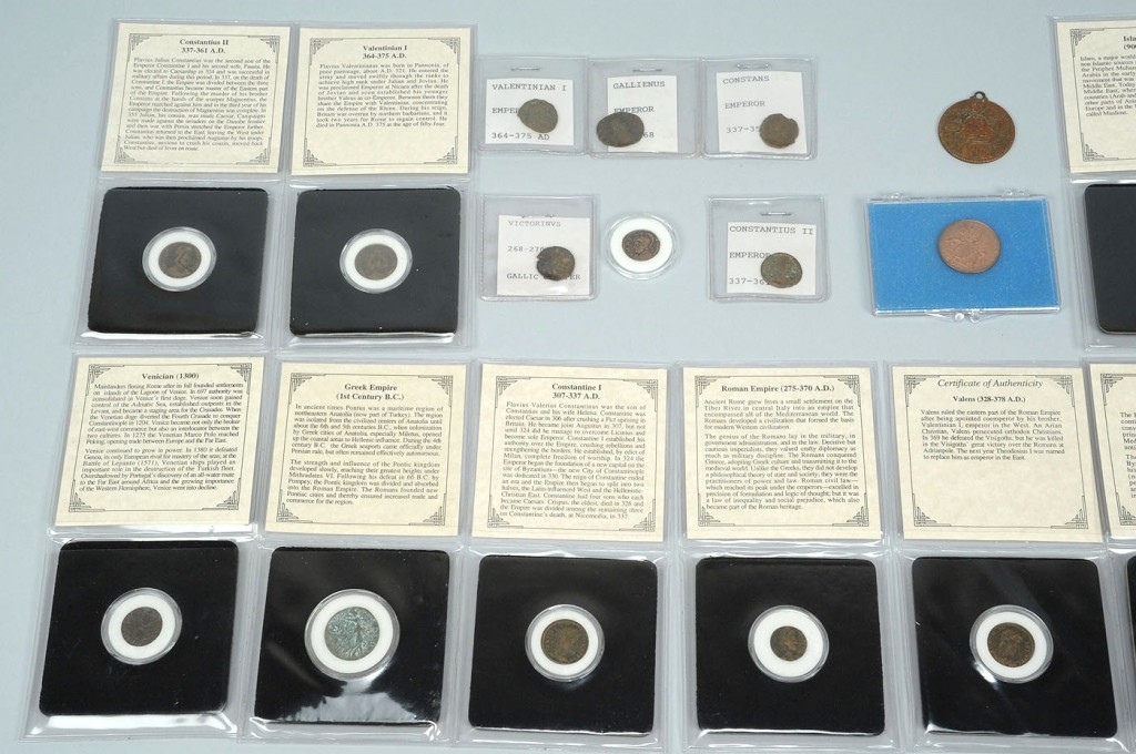Lot 745: Group of Ancient Coins plus other (18 total)