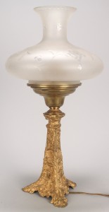 Lot 782: Cornelius Argand Lamp