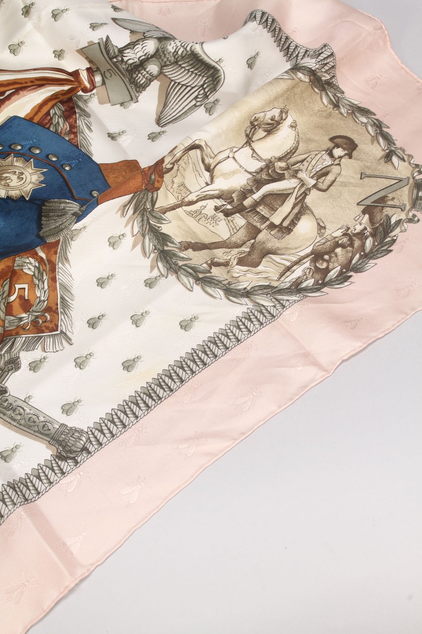 Lot 797: Hermes Scarf and Pocket Square