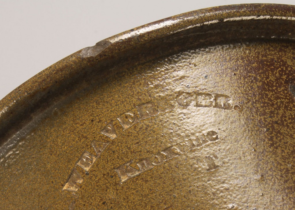 Lot 90: Knoxville, TN Weaver Bros. Pottery Bowl, Marked