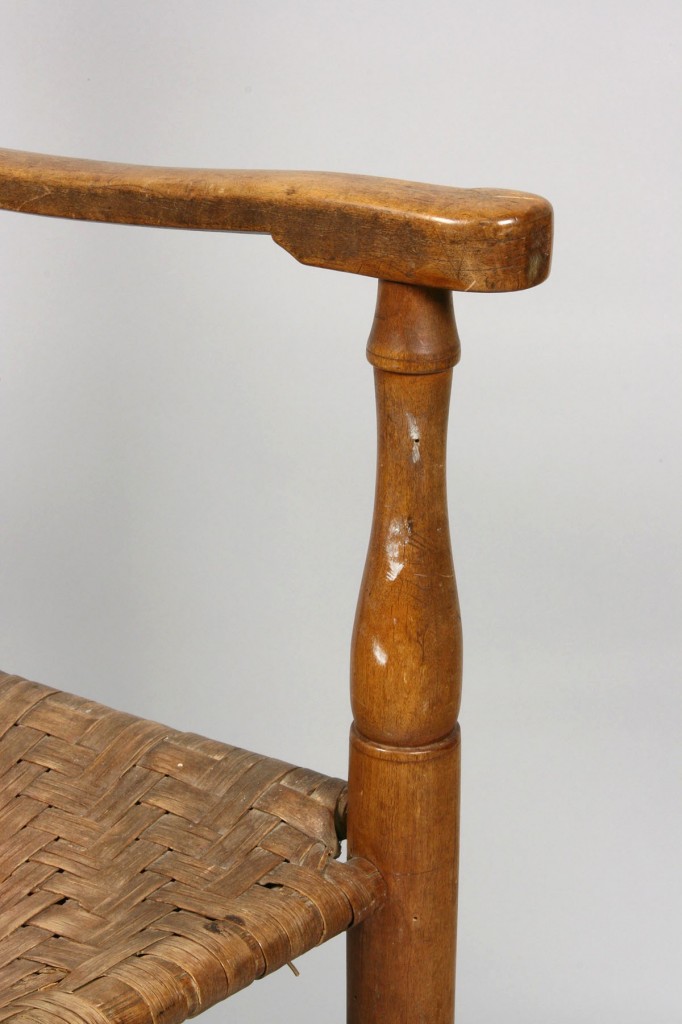 Lot 101: East TN ladderback chair & childs chair
