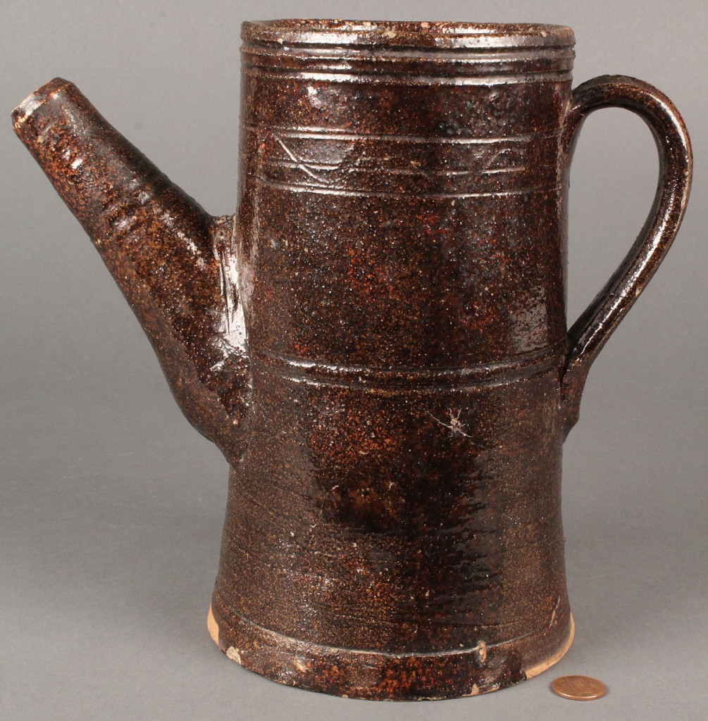 Lot 131: East TN  Redware Pitcher