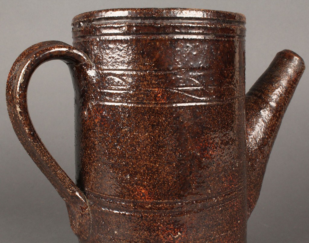Lot 131: East TN  Redware Pitcher